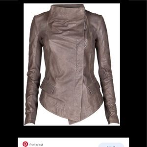 All Saints Jacks Place Feathers Leather Jacket 8